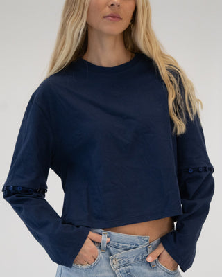 Lana Tee in Navy