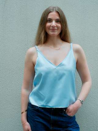 Andi Tank in Baby Blue